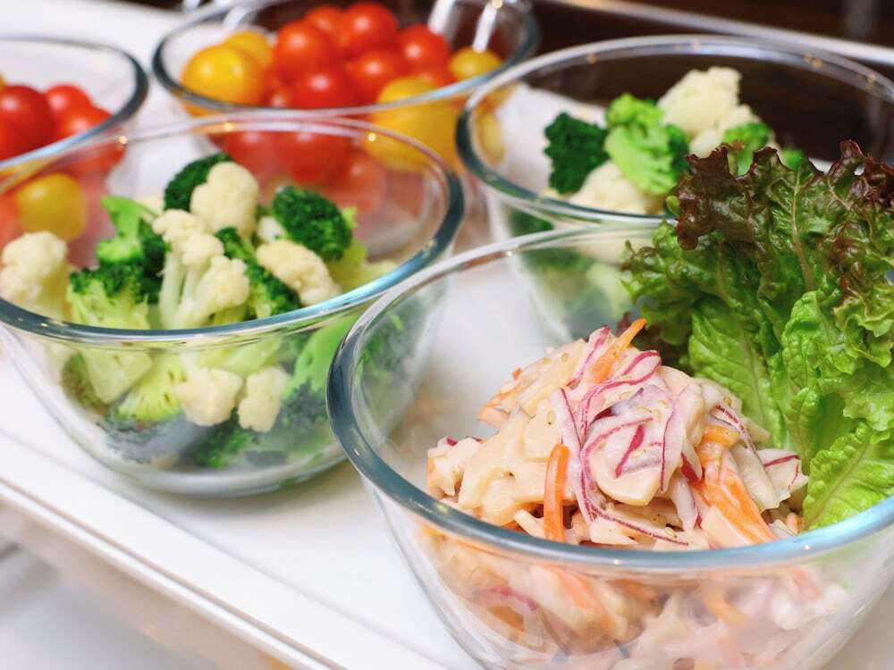 朝食ビュッフェ