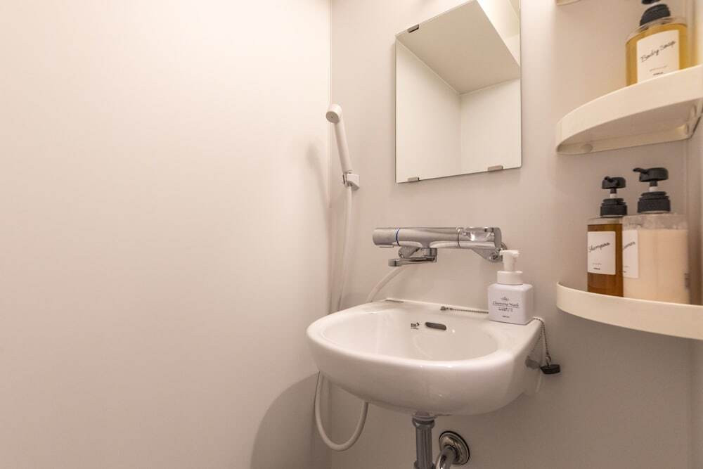 バスルームのシャワー