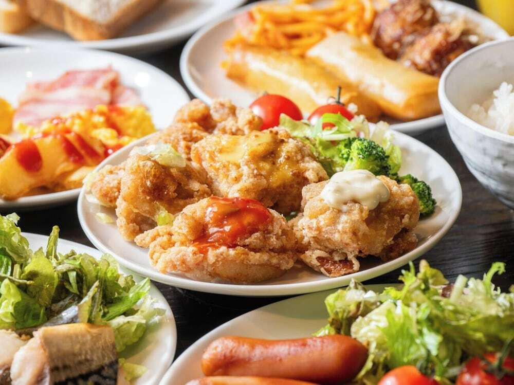朝食ビュッフェ