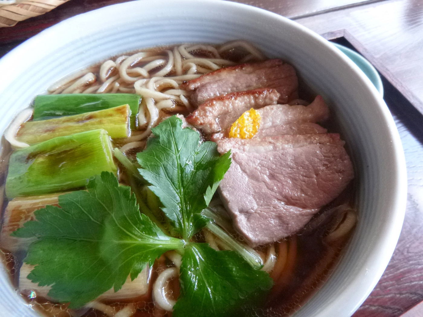 「そば喜香庵」料理 669831 鴨南