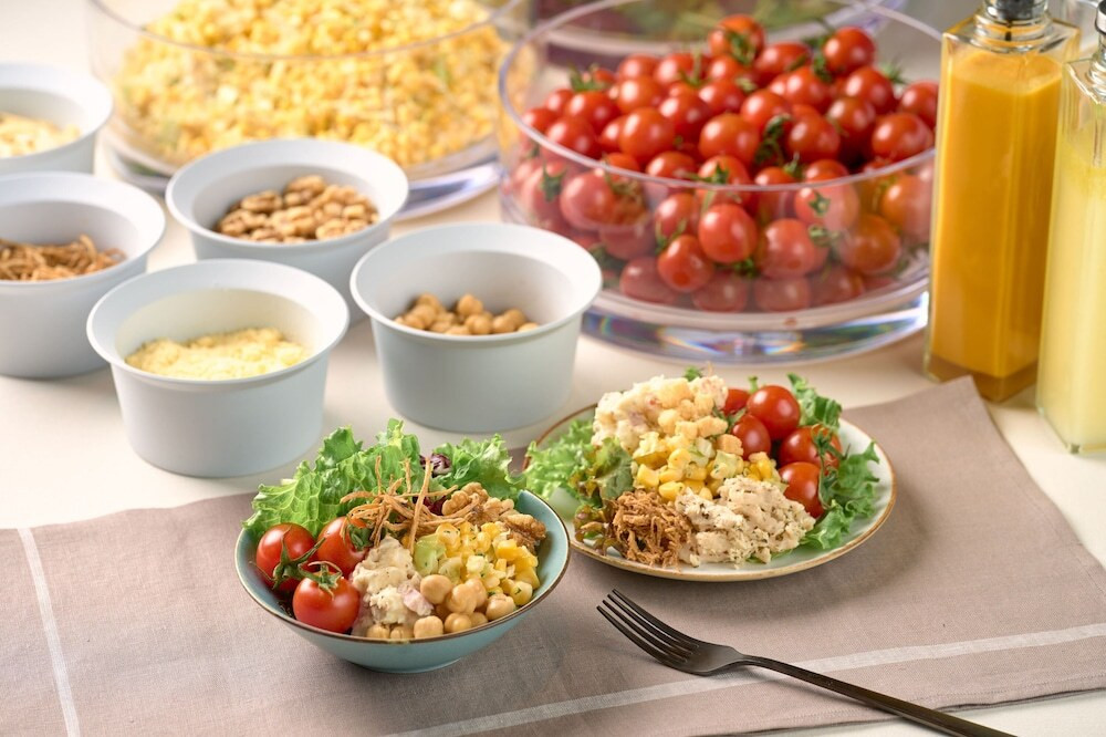 朝食ビュッフェ