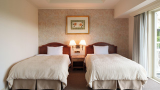 ラグジュアリー ツインルーム 禁煙 ガーデンビュー