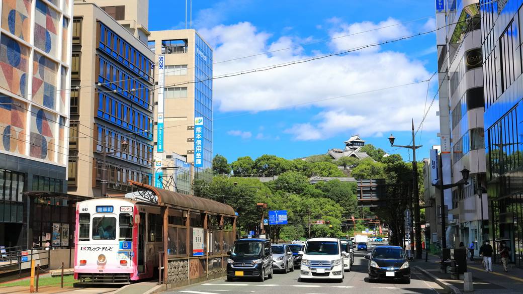 熊本の市街地 / 3