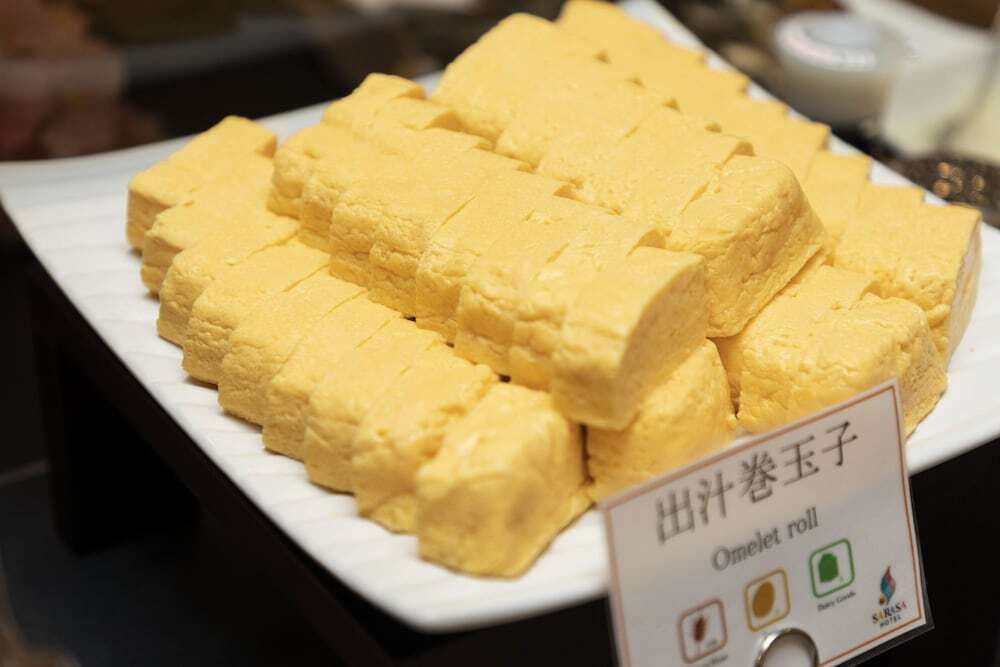 朝食ビュッフェ