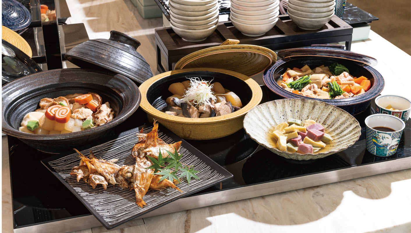 朝食ビュッフェ／金沢おでん他