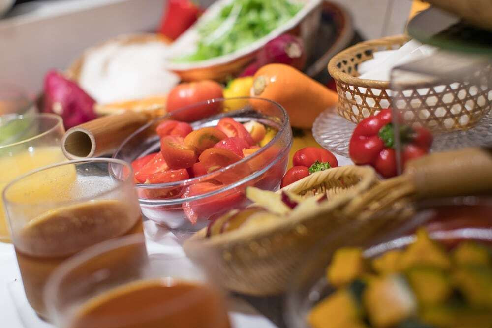 朝食ビュッフェ