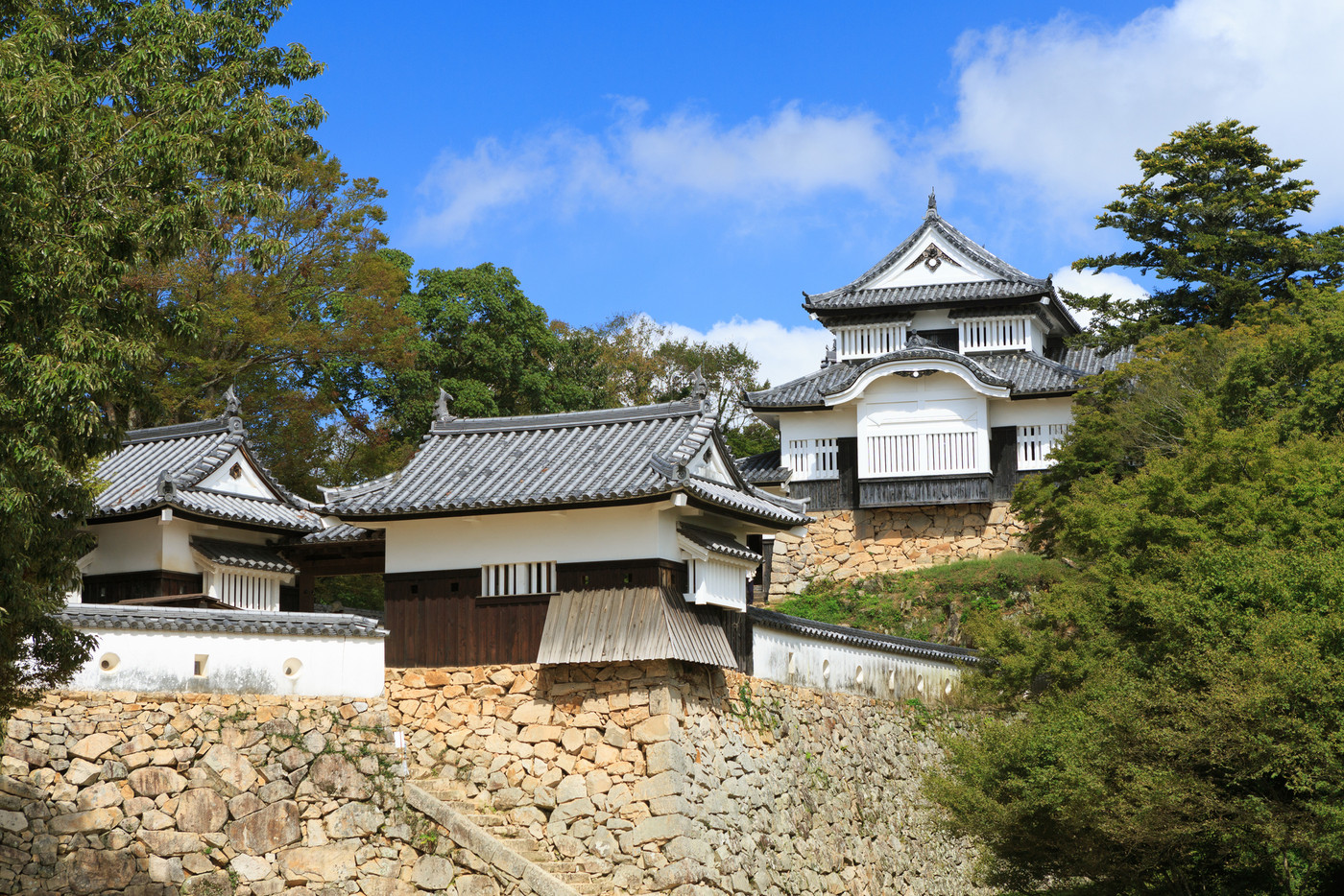 備中松山城 -天守が残る日本で唯一の山城-