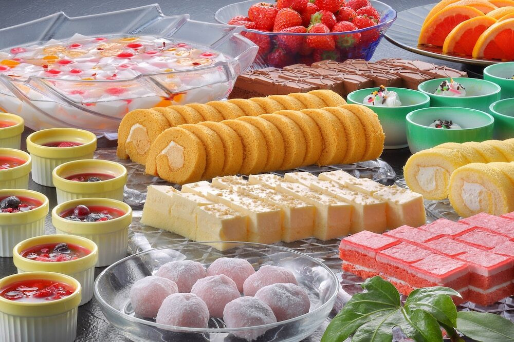 夕食 バイキング デザート