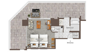 デラックス ツインルーム 禁煙