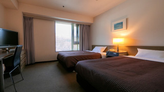 街側【洋室】コンパクト [ツインルーム] [禁煙]