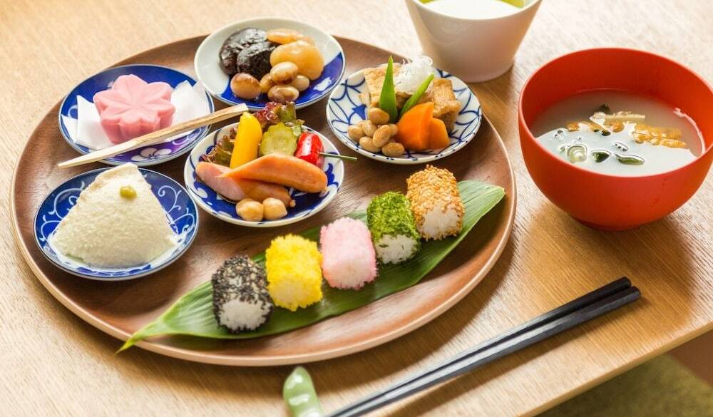 キュートな朝食は
お豆にこだわった御膳 / 1