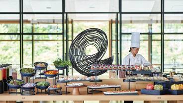 レストランの竹細工のオブジェ / 10