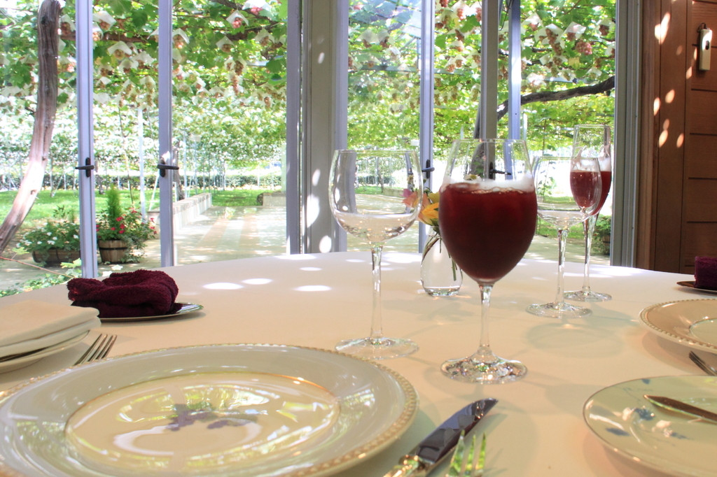 オーガニックフードランチ　カップル