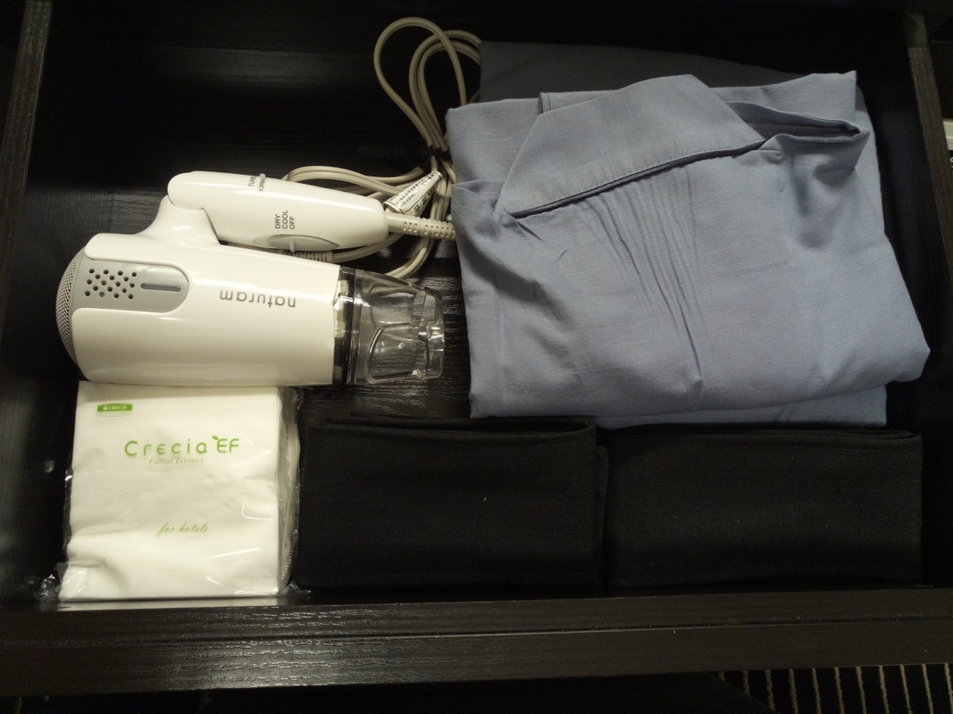 浴衣は各部屋に置かれています