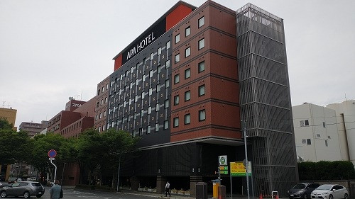 駅に近い北棟（チェックインはこちらではできない）