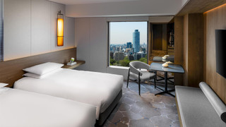 デラックス ルーム シングルベッド 2 台 パークビュー