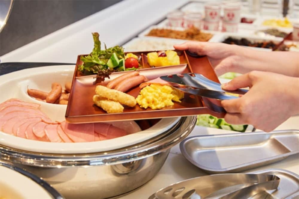 朝食ビュッフェ