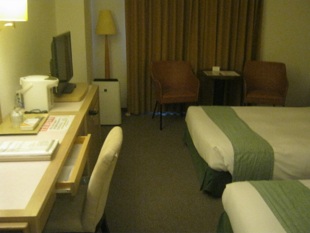 ツイン客室内の様子