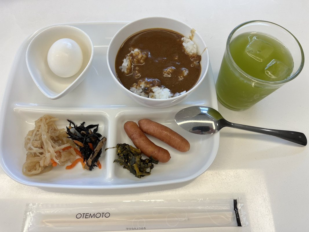 少し残念な朝食でした