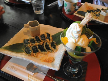 「抹茶さろん ひとこと」料理 759564 ひとことセット