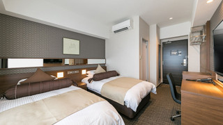 スーペリアツインルーム、禁煙、バルコニー付き　美崎館