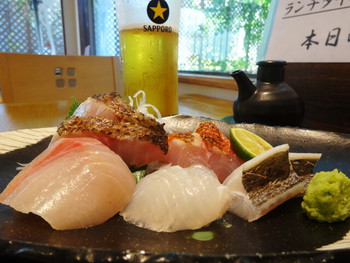 「こころや」 料理 74452636 刺身定食の刺身盛り合わせ