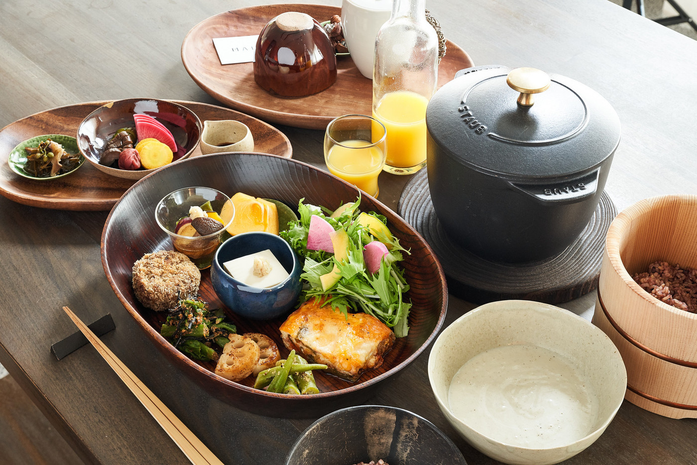 有機野菜・玄米の朝食をゆったりとお部屋食の宿3445191