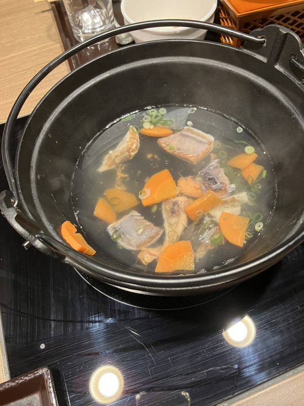 お吸い物？かな塩鮭