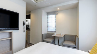 Residential Double Room for 2 People / Washer-Dryer