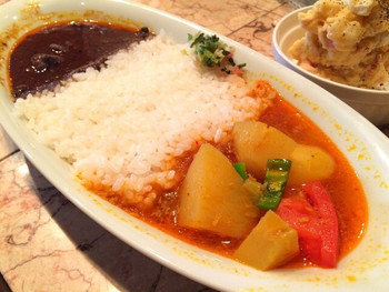 「カマル」料理 1096272 やさいのカレー＋ビーフカレー（S）