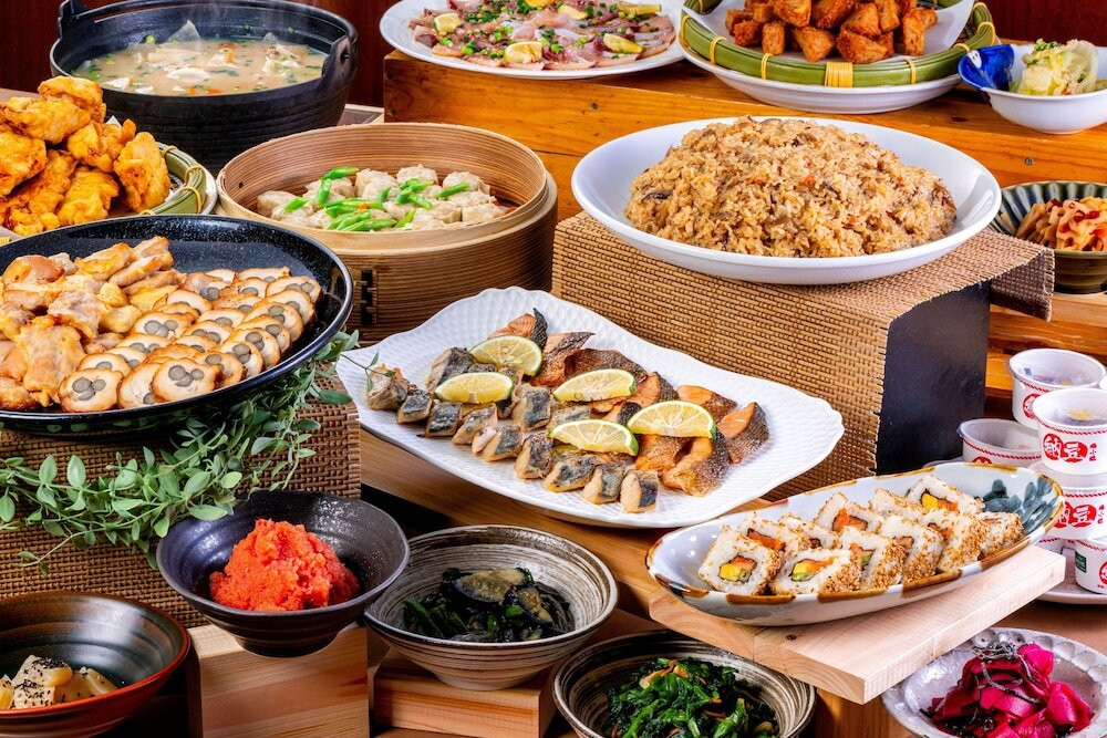朝食ビュッフェ