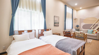 DONGOLOS family room (シングルベッド2台、ロフトシングルマット５枚) 禁煙