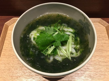 「仁王門 うね乃」 料理 82960319 青海苔うどん