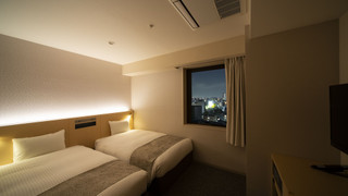 ツインルーム 禁煙 シティビュー (6歳以下の添い寝のお子様は朝食料金別)