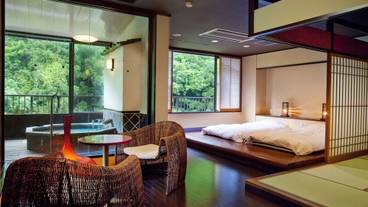 露天風呂付客室「六庄庵」 一例② / 2