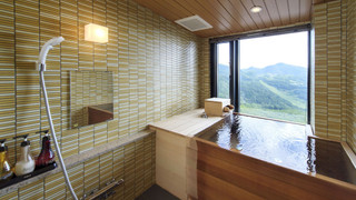 デラックス ツインルーム 露天風呂付 青峰