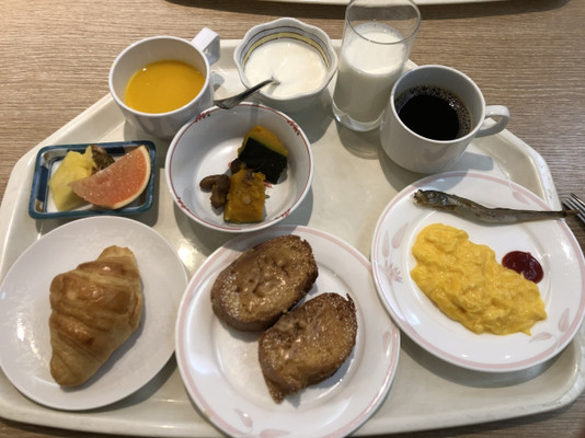 朝食バイキング