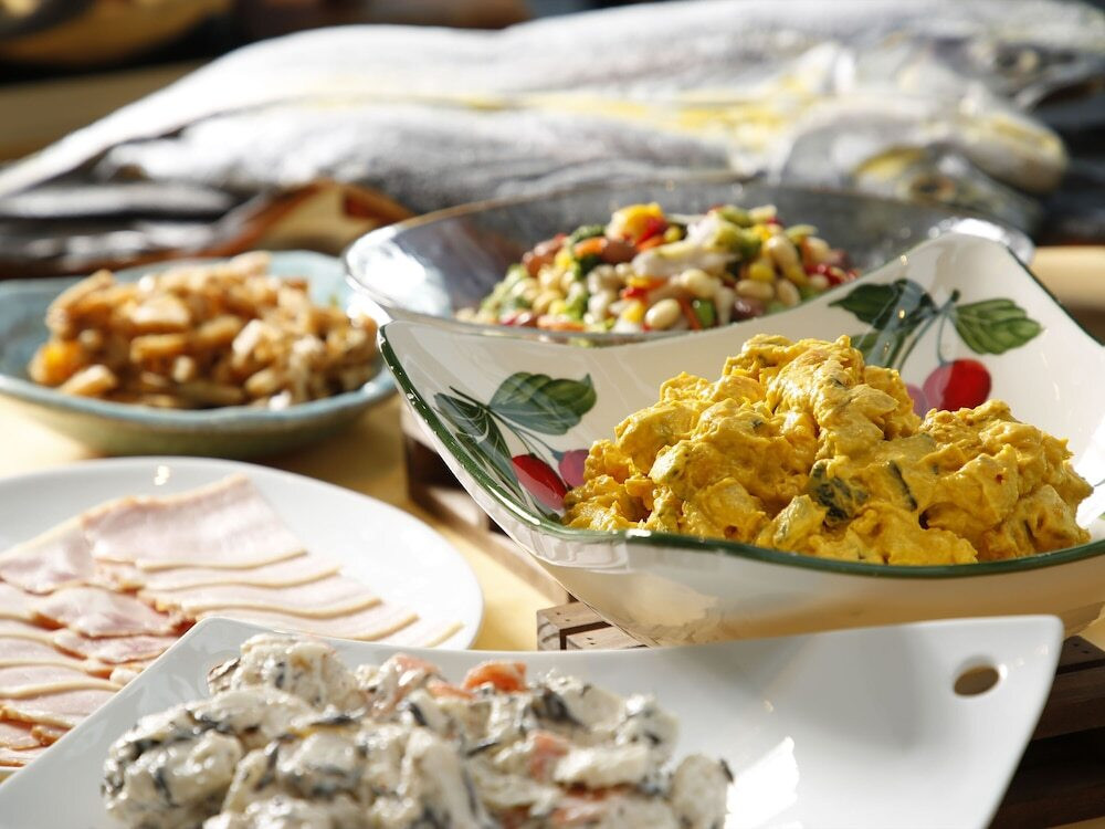 朝食ビュッフェ