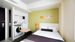 セミダブルルームB 禁煙 ミニキッチン·洗濯乾燥機付(2名利用)