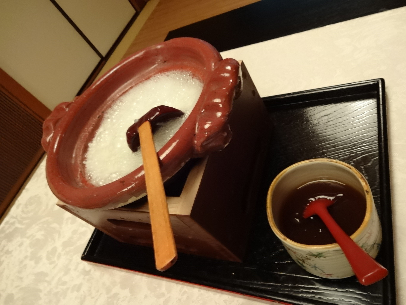 「浅田屋」 料理 19717279 お粥とかけ餡