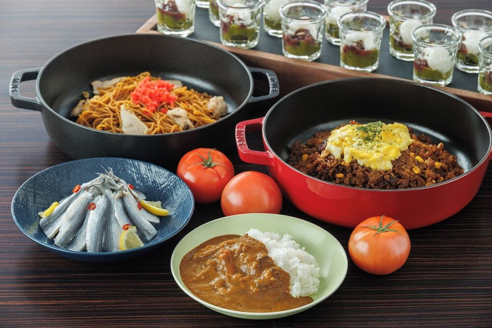 朝食ビュッフェ