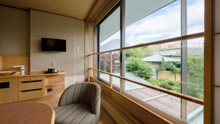 ゆらく山彦亭「話楽」 和室 露天風呂付 富士山側