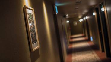 廊下のアート作品 / 7