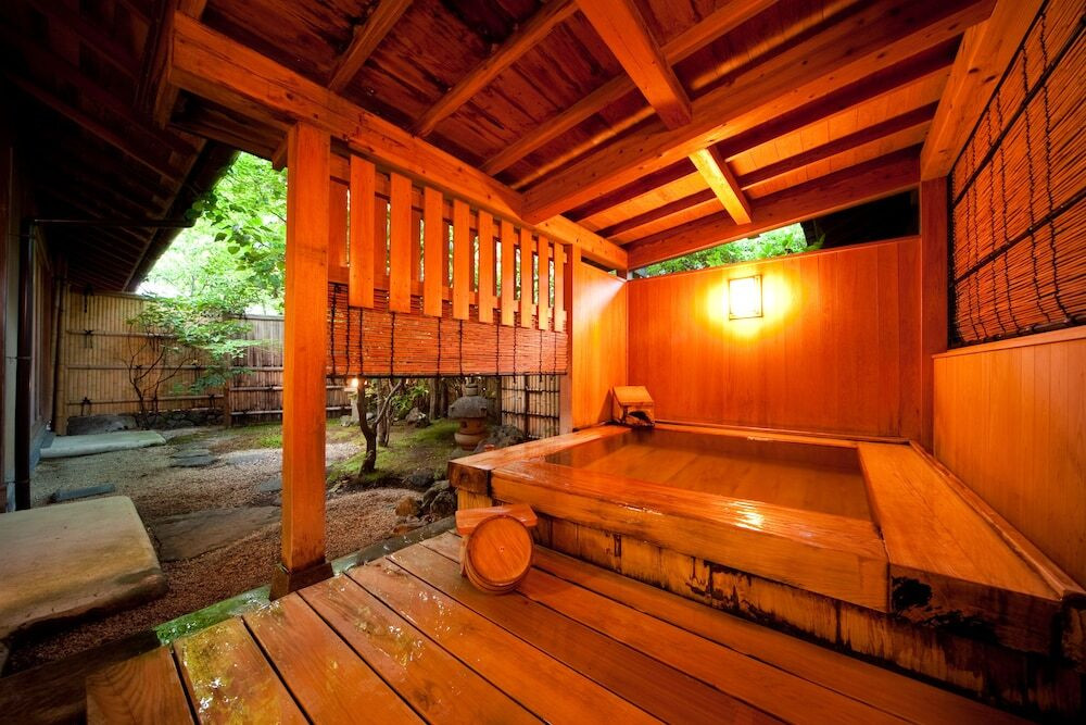 客室の露天風呂②