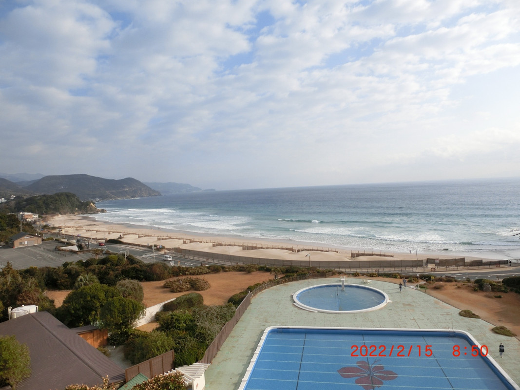 部屋から望むオーシャンビュー