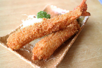 「まるは食堂旅館 南知多豊浜本店」料理 1113660 エビフライ（二匹）\1,130