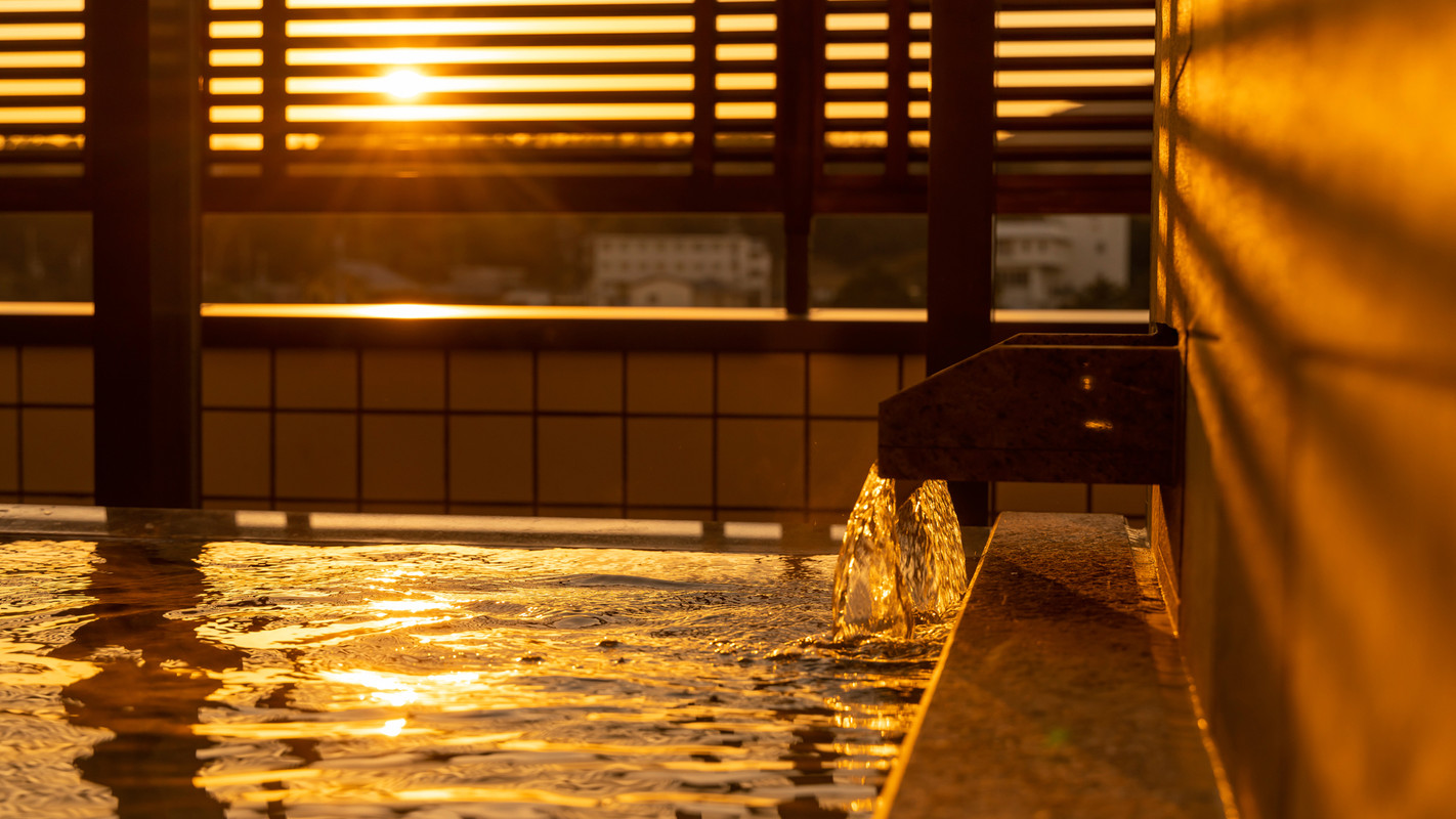 温泉露天風呂付サンテラススイート 眺め