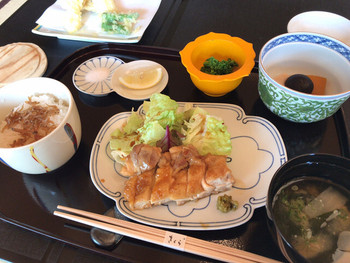 「日本料理 「さくら」   ヒルトン東京お台場」 料理 101210736 鶏照り焼き御前