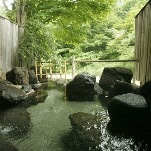 Private open-air bath