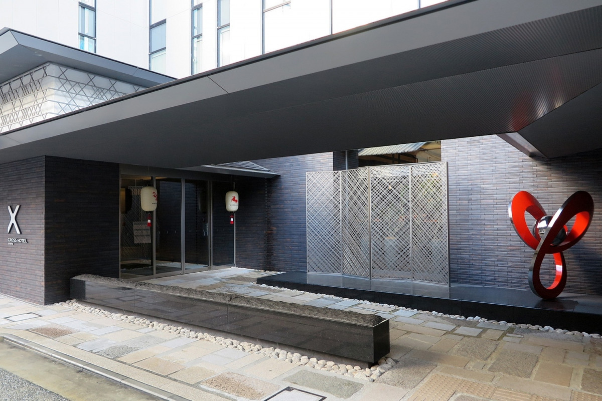 玄関あたりも京都の雰囲気を壊さないまま、お洒落な雰囲気です